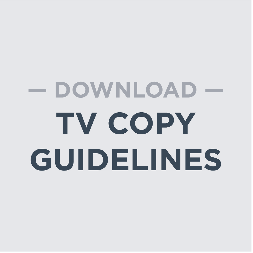 DAL_Download TV Copy Guidelines